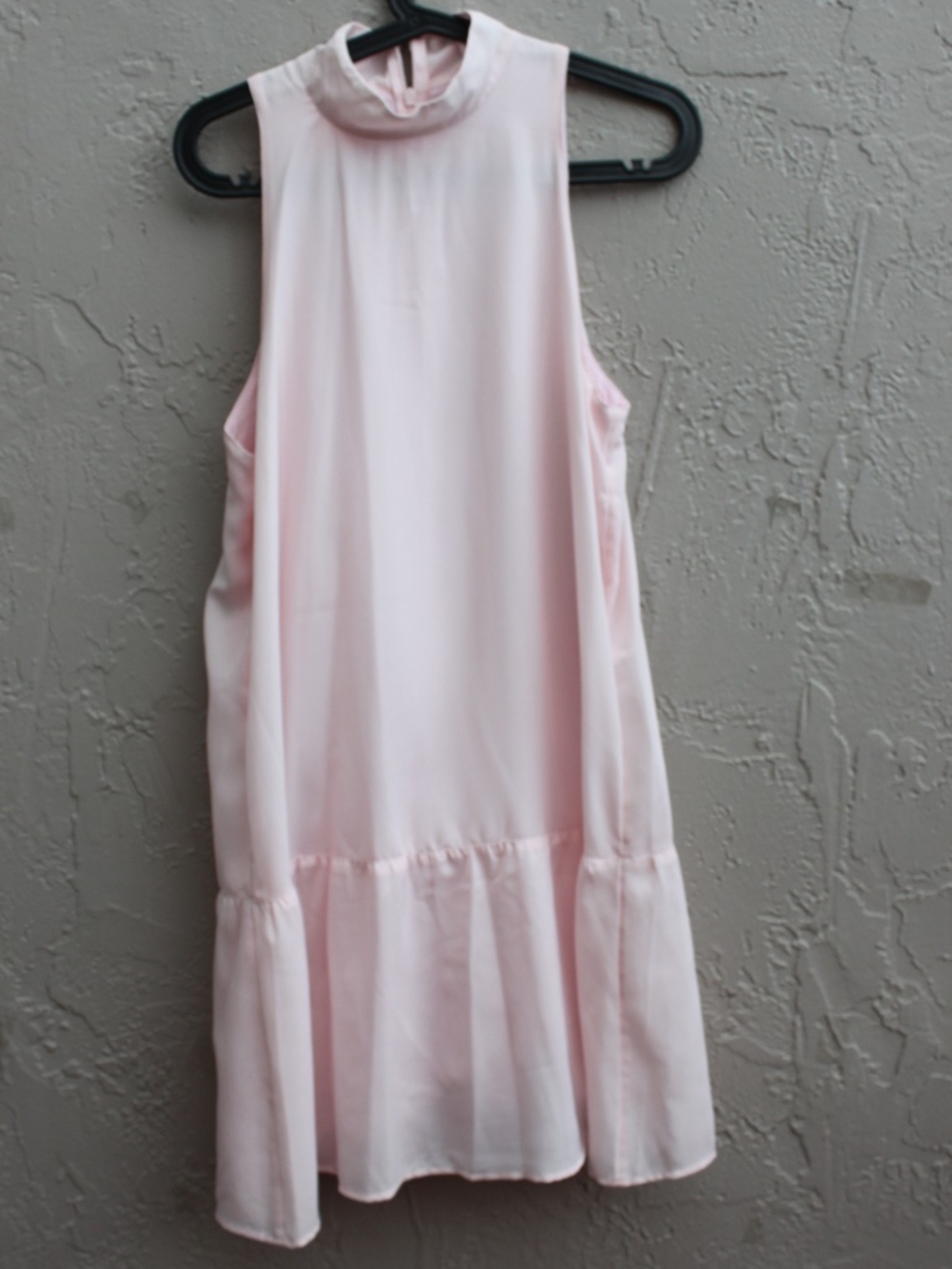 Pink Turtleneck Dress